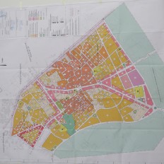 plan d'amenagement  ville sidi ameur